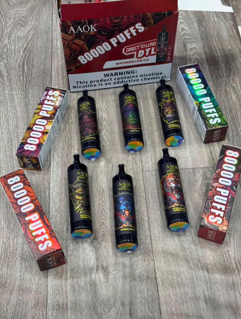 Vapoteuse jetable AAOK 80000 puffs