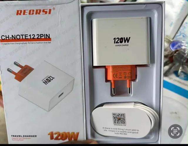 Chargeur rapide 120W RECRSI pour smartphone