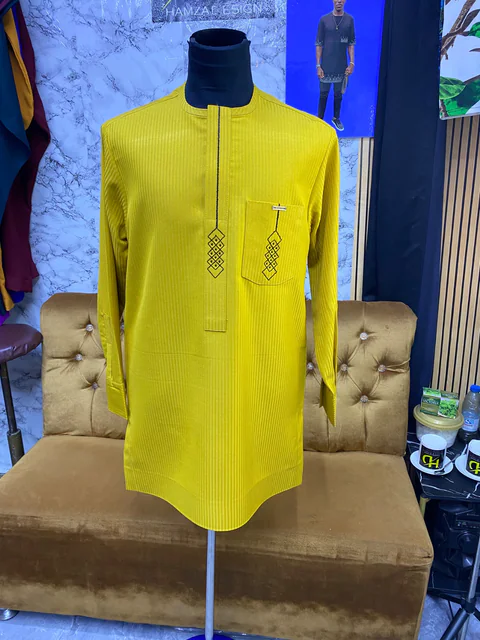 Custom men's tunic set