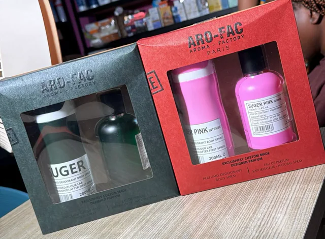 Perfume and deodorant gift set ARO-FAC
