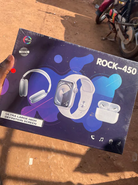 Pack ROCK-450 : Montre connectée, casque audio et écouteurs sans fil