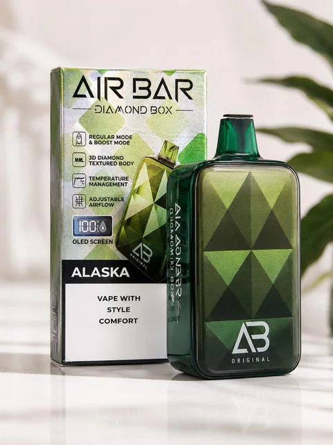 Vapoteuse Air Bar Diamond Box Alaska