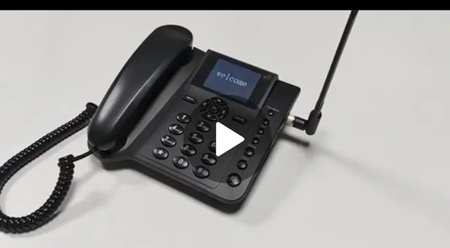 Téléphone fixe V.POLO 2G VoLTE LF9001-B