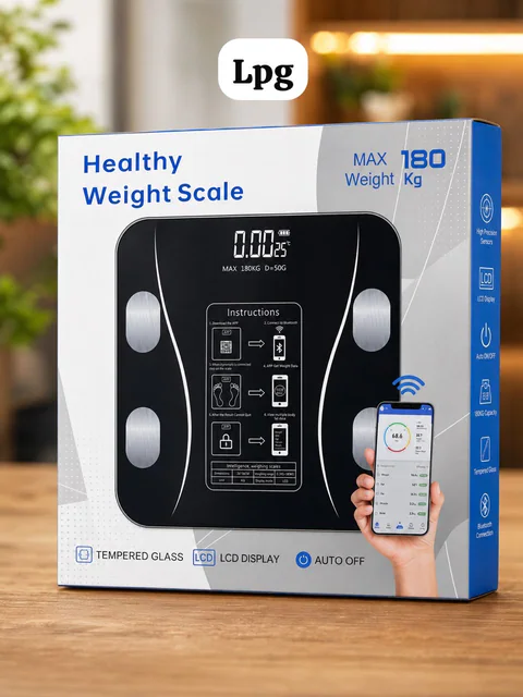 Pèse-personne électronique connecté Healthy Weight Scale