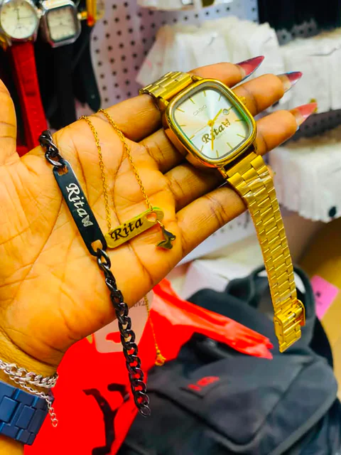 Montre et bijoux personnalisés