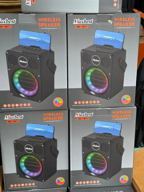 Enceinte sans fil Maxbest MB-TM71 avec éclairage LED